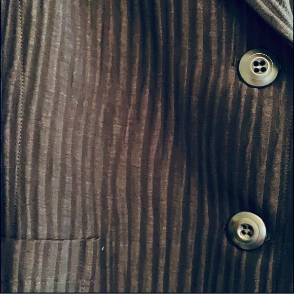 Jones New York black striped blazer - Picture 3 of 4